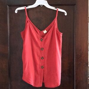 TR. notes Burnt Orange Tank